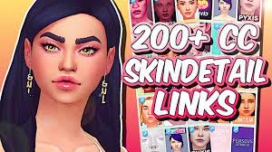 Sometimes cc freckles are just a bit too much and add a ton of moles and freckles to your sim. The Simpanions The Sims 4 Maxis Match Skin Details Custom