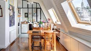Small Loft Living In Paris Small Apartment Paris French Apartment Small Appartment