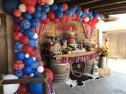 Home decorating ideas & primitive home decor. Western Birthday Party Ideas Photo 3 Of 27 Western Birthday Party Rodeo Birthday Parties Western Birthday