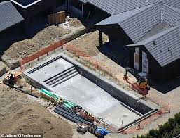 Part 1 of the new celebrity house building series! The Newly Built Mega Houses Of Khloe Kardashian And Kris Jenner Standing Side By Side