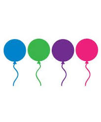 Birthday Balloons Clipart Free Free Birthday Balloons Clipart For Party Decor Websites Signs Or Banners Birthday Balloons Clipart Free Birthday Stuff Birthday Balloons