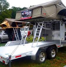 Nutty Aluminum Camping Trailers Sleep You And Your 4x4 Camping Trailer Jeep Trailer Aluminum Trailer