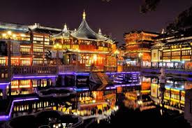 Yuyuan Garden Bazaar By Night Shanghai China Shanghai Sydney Opera House The Bund