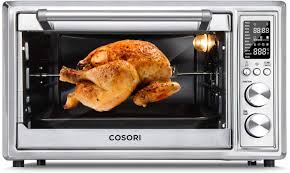 Cosori Co130 Ao 12 In 1 Air Fryer Toaster Oven Combo Convection Roaster With Rotisserie Dehydrator 100 Original Recipe 30l Co130 Ao Silver Walmart Com Walmart Com