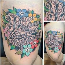 Tattoos By Katie Mcgowan Tom Petty Lyrics Tattoos Arkansas Tattoo Tattoo Shop