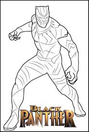 Fantastic Black Panther Coloring Page Superhero Coloring Pages Avengers Coloring Pages Avengers Coloring