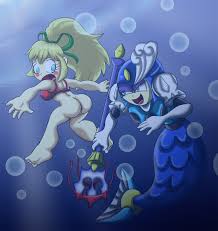 Post 1205054: Mega_Man Mega_Man_(series) NinjaChipp Roll Splash_Woman