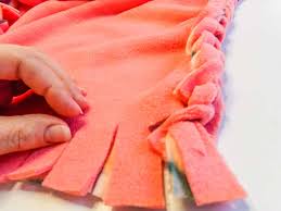 Sounds like a great idea to keep little one occupied while diaper is being. How To Make A No Sew Baby Blanket