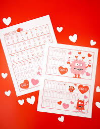 They are funny, silly, apt and truly artistic. Printable Valentine S Day Game For Kids Crack The Code Happiness Is Homemade