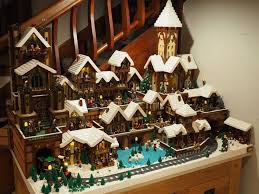 Lego Christmas Village Full View New Ideas Lego Christmas Village Christmas Village Display Lego Christmas