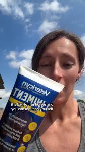 People took horse wormer to treat the big C so I’m going to trust that  liniment is fine to put