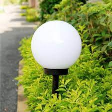Brighten up your backyard with stunning decorative outdoor lights from big lots! Led Outdoor Solar Globe Lights Turbodealz