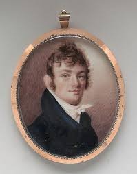 Ritratto Di Uomo Portrait Miniature Portraits Joseph Wood