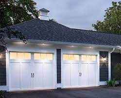 Clopay Garage Doors Coachman Collection Polyurethane Insulation Square Glass Top Section Garage Doors Carriage House Doors Wooden Garage Doors