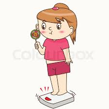 Slim asian eats his lollypop. Fat Girl Eating Lollipop And Feet On Stock Vector Colourbox