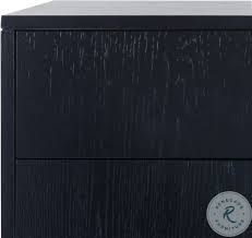 Shop safavieh lorna 3 drawer contemporary night stand white/gold at homethreads.com and get free shipping. Lorna Navy And Gold 3 Drawer Nightstand From Safavieh Coleman Furniture