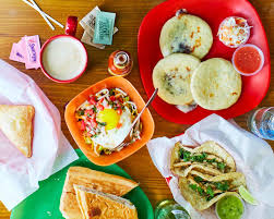 Jan 15, 2016 · the principal types of pupusas are cheese (pupusa de queso), refried beans (pupusa de frijoles refritos), beans and cheese (pupusa de frijoles and queso), with loroco (pupusa con loroco), very finely ground pork (chicharron), and a mixture of beans, cheese, and pork (pupusa revuelta). Order Buenos Dias Cafe Delivery Online Atlanta Menu Prices Uber Eats