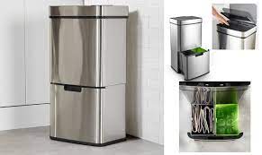 Contenitori raccolta differenziata e di materiali da recupero per il riciclo ideali per la raccolta differenziata dei rifiuti e per la salvaguardia dell'ambiente. Raccolta Differenziata Con Stile 5 Contenitori Di Design Casafacile