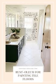 This post also contains affiliate links, but nothing that i. Rust Oleum Home Floor Coating For Painting Tile Floors In 2021 Painting Tile Floors Tile Floor Painting Tile