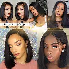 Middle parts and deep side parts are super trendy but don't always look natural for your hair. Deep Part Human Hair Lace Front Wig Side Part Straight Brazilian Hair