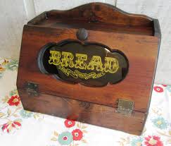 Reserved Mrs Smith Vintage Wooden Bread Box Reads Bread Made With Tender Loving Care 1970s Vintage Retro Kitchen Wooden Bread Box Vintage Bread Boxes Handmade Wooden Boxes