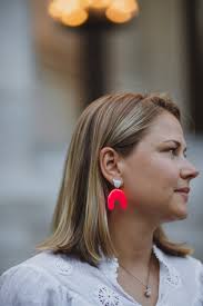 Elegant Arch Statement Earrings: Surgical Steel Posts