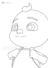He is a kind of animal. Cocomelon Coloring Pages 20 New Coloring Pages Free Printable