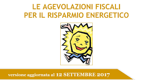 Risparmio Energetico Aggiornata La Guida Dell Agenzia Delle Entrate Con Le Agevolazioni Fiscali