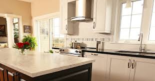 The white attica kitchen quartz countertop will outperform marble. Mountain Empire Stoneworks Contemporary Kitchen Featuring Caesarstone Quartz Mountain Empire Stoneworks