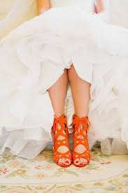 Romantic Vintage Inspired Vancouver Summer Wedding Orange Wedding Shoes Summer Wedding Shoes Wedding Shoes Heels