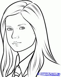 Just click and print, so easy a muggle could do it. Harry Potter Coloring Pages Ginny Coloring Home