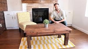 Learn how to build this diy square coffee table with free plans by shanty2chic! 21 Homemade Coffee Table Plans You Can Diy Easily