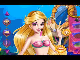 mermaid facid salon free games for