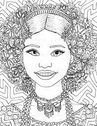 Panama Girl Coloring Page Color By Culture Black History Month Crafts Coloring Pages For Girls Coloring Pages
