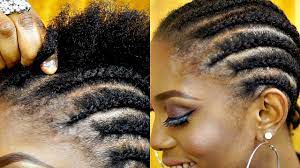 How to braid black hair step by step with pictures. How To Cornrow Your Own Hair Short Natural Hair Tutorial Youtube