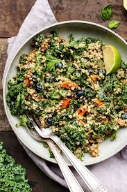 Sweet Potato Pesto Buckwheat Salad Full Of Plants Recipe Raw Food Recipes Vegetarian Recipes Buckwheat Recipes