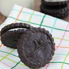 Vegetarien Biscuit Rond Cacao Fourre A La Vanille Biscuits Biscuits Proteines Biscuit Chocolat