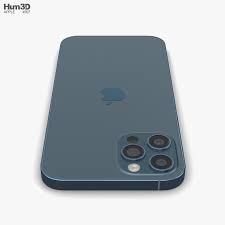 3d Model Of Apple Iphone 12 Pro Max Silver Apple Iphone 3d Model Apple Phone