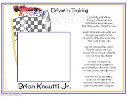 Nascar Racing Driver In Training Baby Poem Print Ultrasound 1st Picture Baby Poems Nascar Racing Nascar
