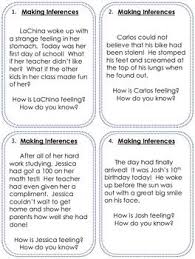 Good readers make inferences, or conclusions, as they read. Making Inferences Task Cards Inference Inference Task Cards Reading Classroom