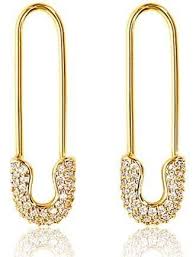 Check spelling or type a new query. Safety Pin Earrings Benevolence La