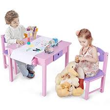 How to draw picnic scenery step by step | how to draw a family picnic| picnic drawing | how to draw a picnic | picnic drawing easy. Honey Joy Kids Wood Table And Chairs Set Arts And Crafts Table And Two Chairs Set