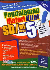 Penjumlahan bilangan bulat kelas 4 tema 5: Buku Pendalaman Materi Kilat Sd Mi Kelas 5 Bukukita