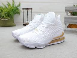 The result is light, durable and supportive, with each shoe having a look that's subtly one of a kind. Nike Lebron 17 White Gold High Men S Basketball Shoes Girls Basketball Shoes Nike Basketball Shoes Best Basketball Shoes