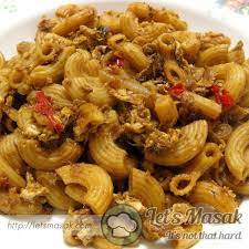 Makaroni Goreng Tuna Recipe By Nisa2312 Letsmasak Com Recipe Resep Makanan Resep Tuna Hidangan Seafood