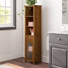 Bayard 17 W X 65 H X 13 5 D Free Standing Linen Cabinet In 2020 Linen Cabinet Linen Storage Bathroom Furniture