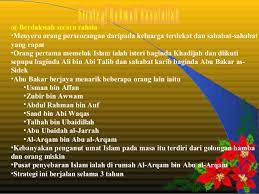 Reaksi kaum quraisy terhadap dakwah rasullulah di mekah. Bab 27 Strategi Perjuangan Rasulullah Di Mekah