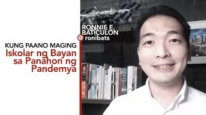 Kung Paano Maging Iskolar ng Bayan sa Panahon ng Pandemya