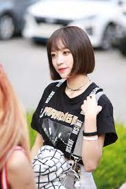 Koreans Claim These 2 Hairstyles Make Girls Look Innocent Koreaboo Kpop Short Hair Hani Short Hair Styles