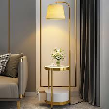 Modern Farmhouse Floor Lamp Gold And